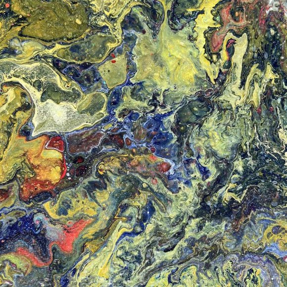 One of a Kind Acrylic Art Piece - Picture 6 of 6